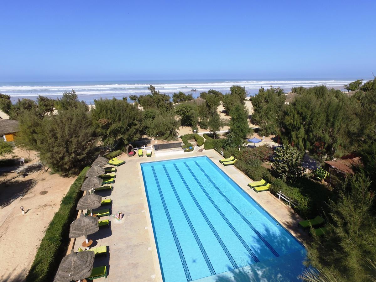 Diamarek Hotel Sur La Plage Saint Louis Exterior foto